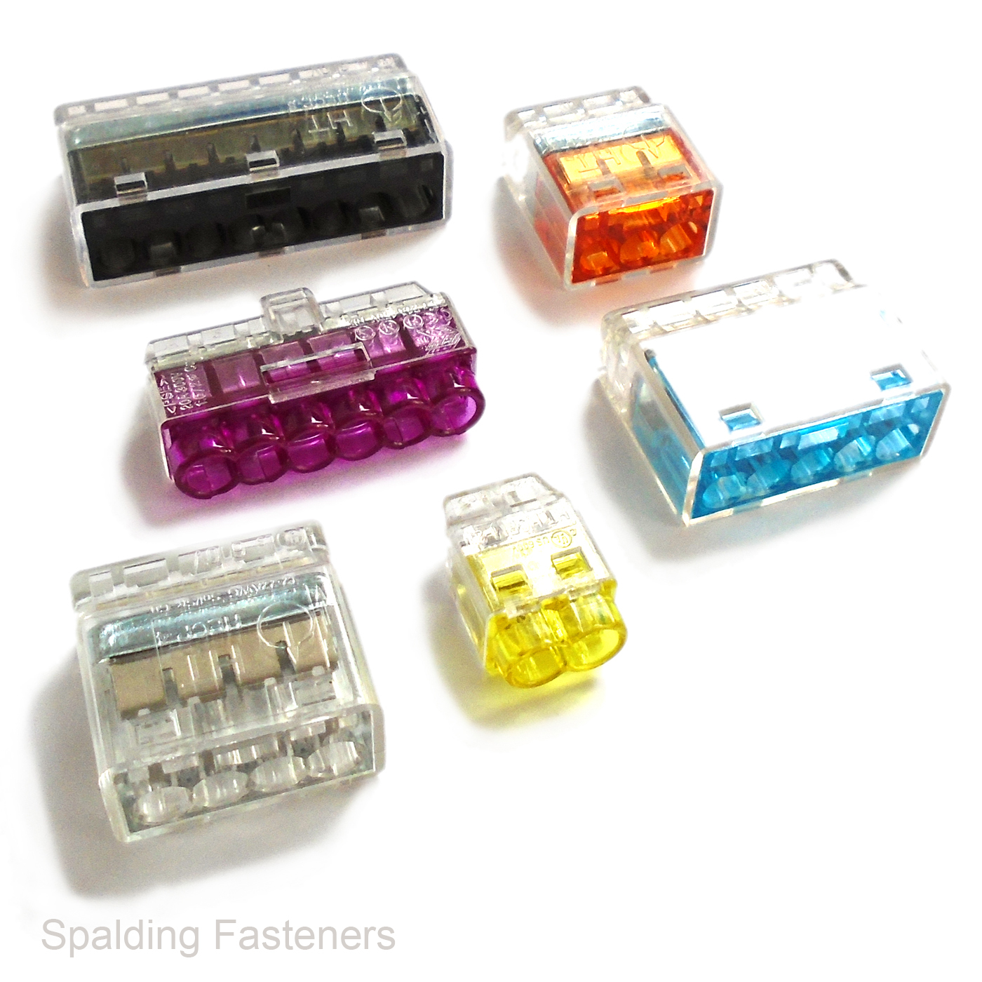 HELACON Mini Wire Connectors Electrical Push Connector Wire Cable Block